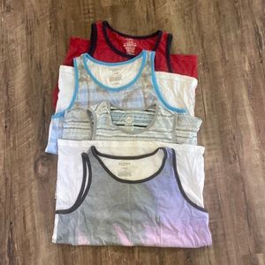 Bundle of Sleeveless boys shirts